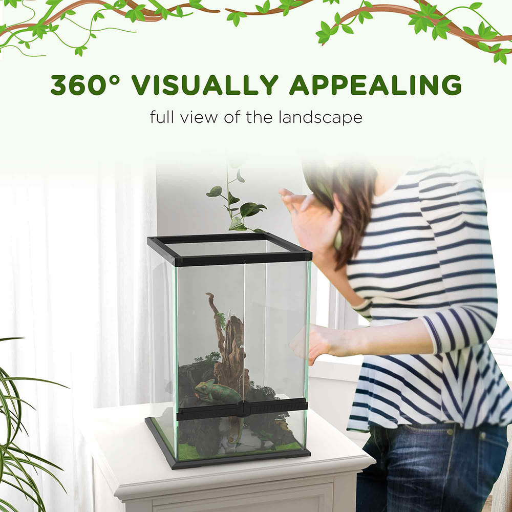 PawHut Reptile Terrarium 40L Image 5