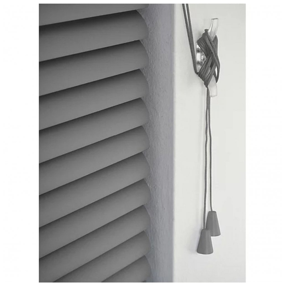 New Edge Blinds PVC Venetian Blind Grey 140cm Image 3