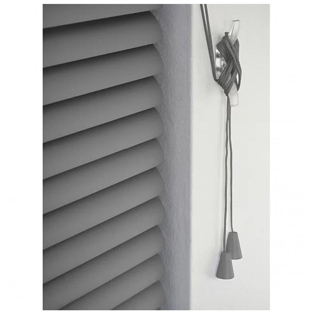 New Edge Blinds PVC Venetian Blind Grey 130cm Image 3