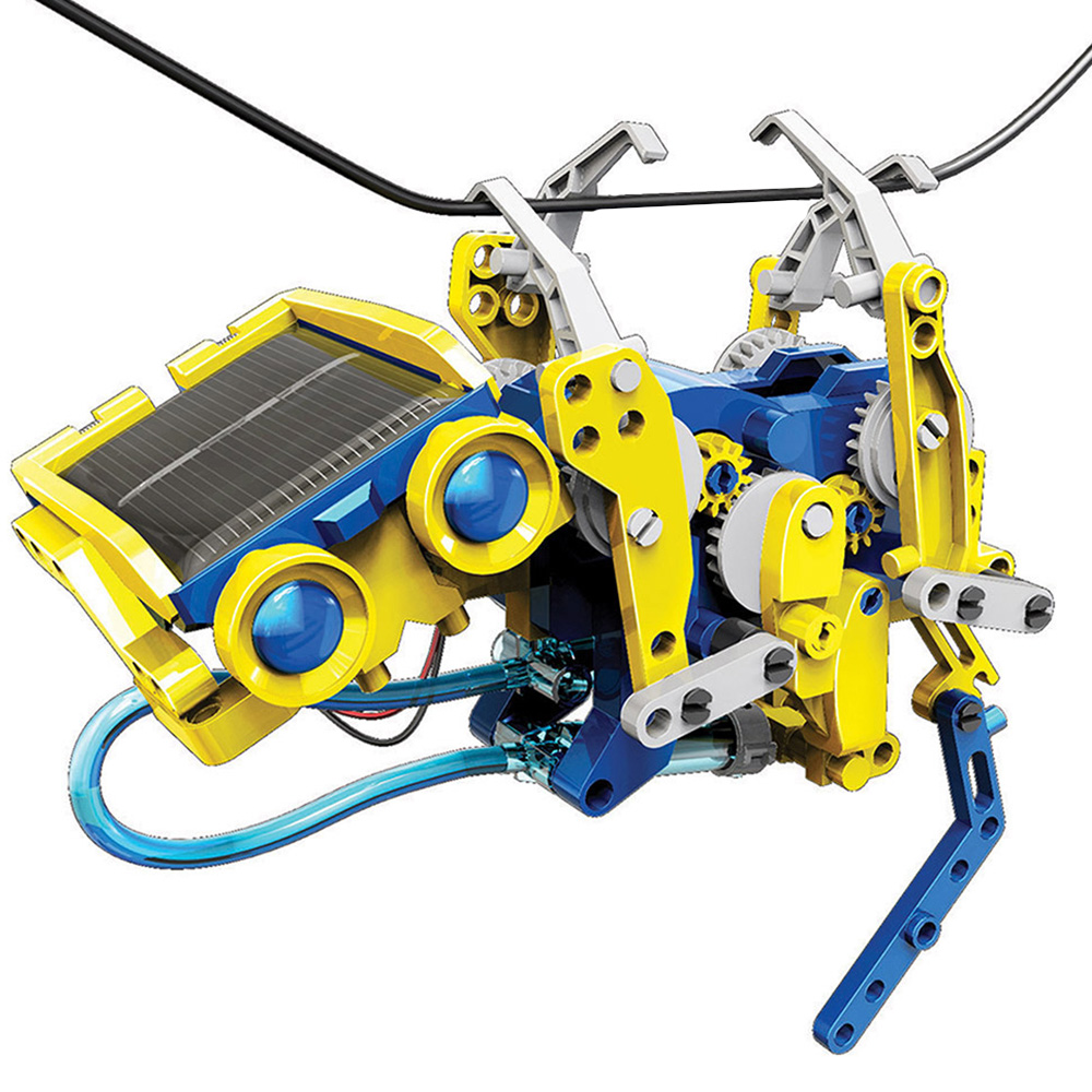 Construct & Create 12 in 1 Solar Hydraulic Construction Kit Image 5