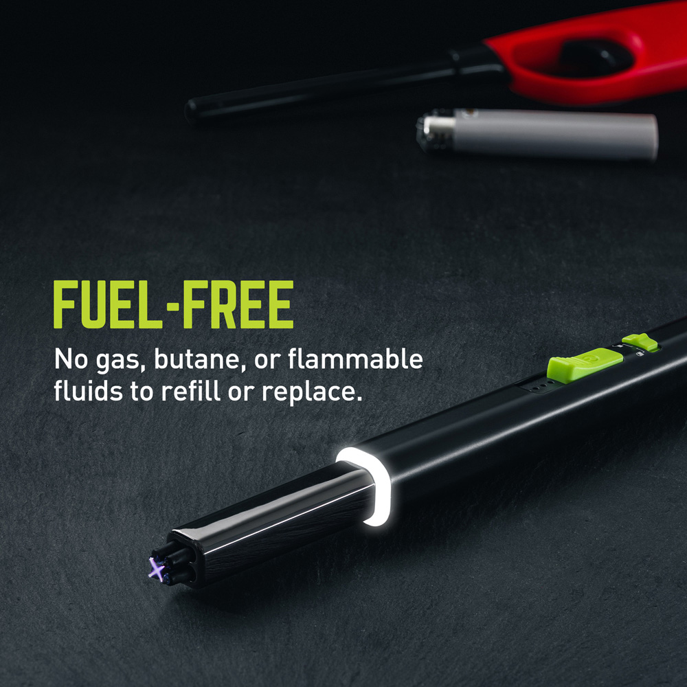 True Utility Flameless Fuel-Free Rechargeable Plasma Arc Lighter Wand with Flexible Neck and LED Image 6