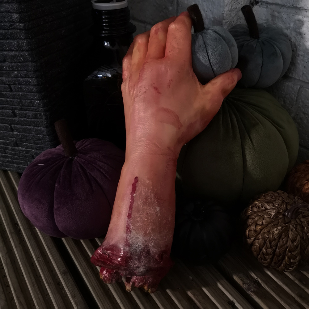 Samuel Alexander Bloody Left Hand Halloween Decoration Image 3