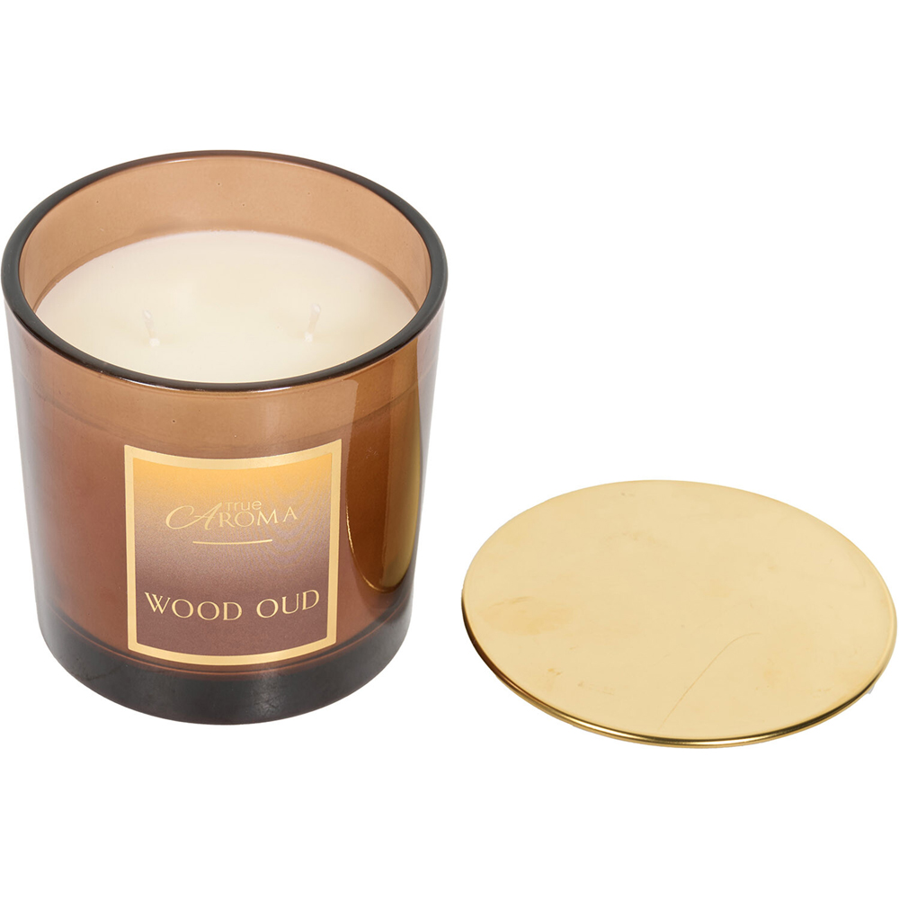 Wood Oud Scented Candle Image 3