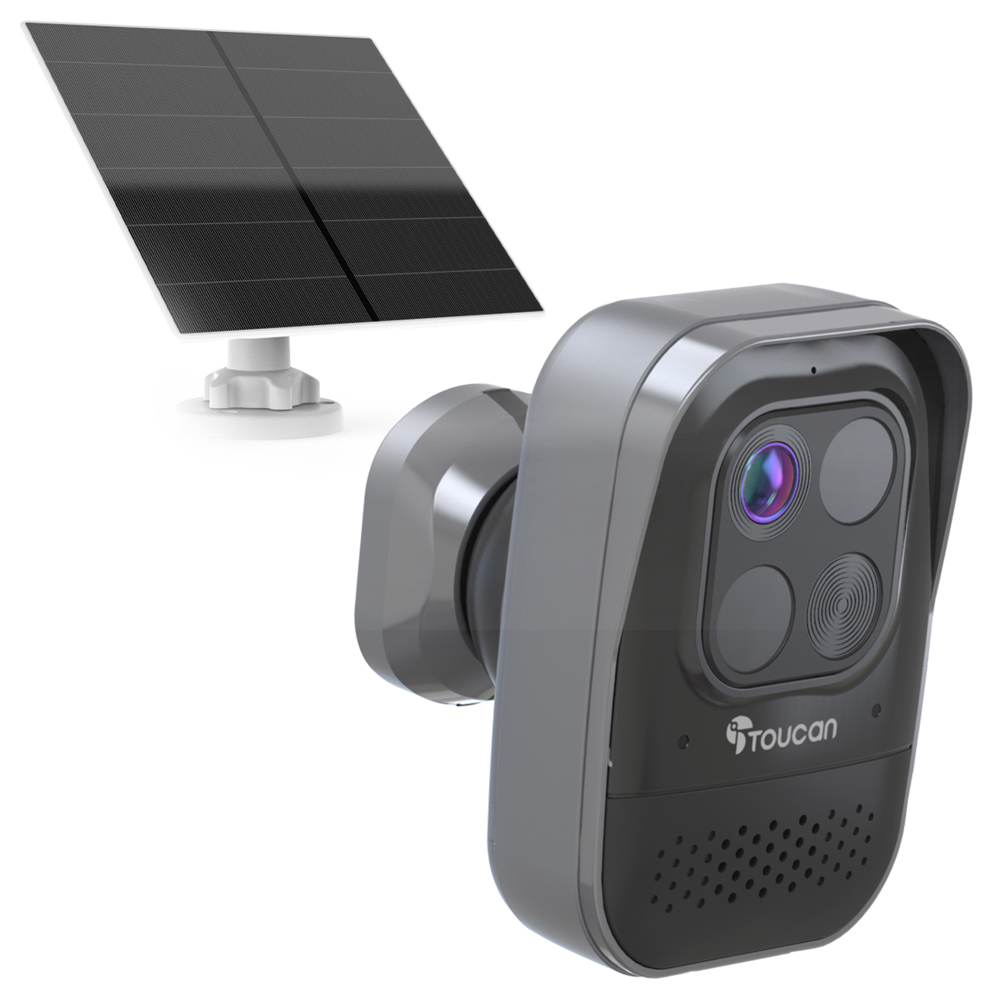 Toucan Pro Wireless Security with Solar Panel Charger Image 1