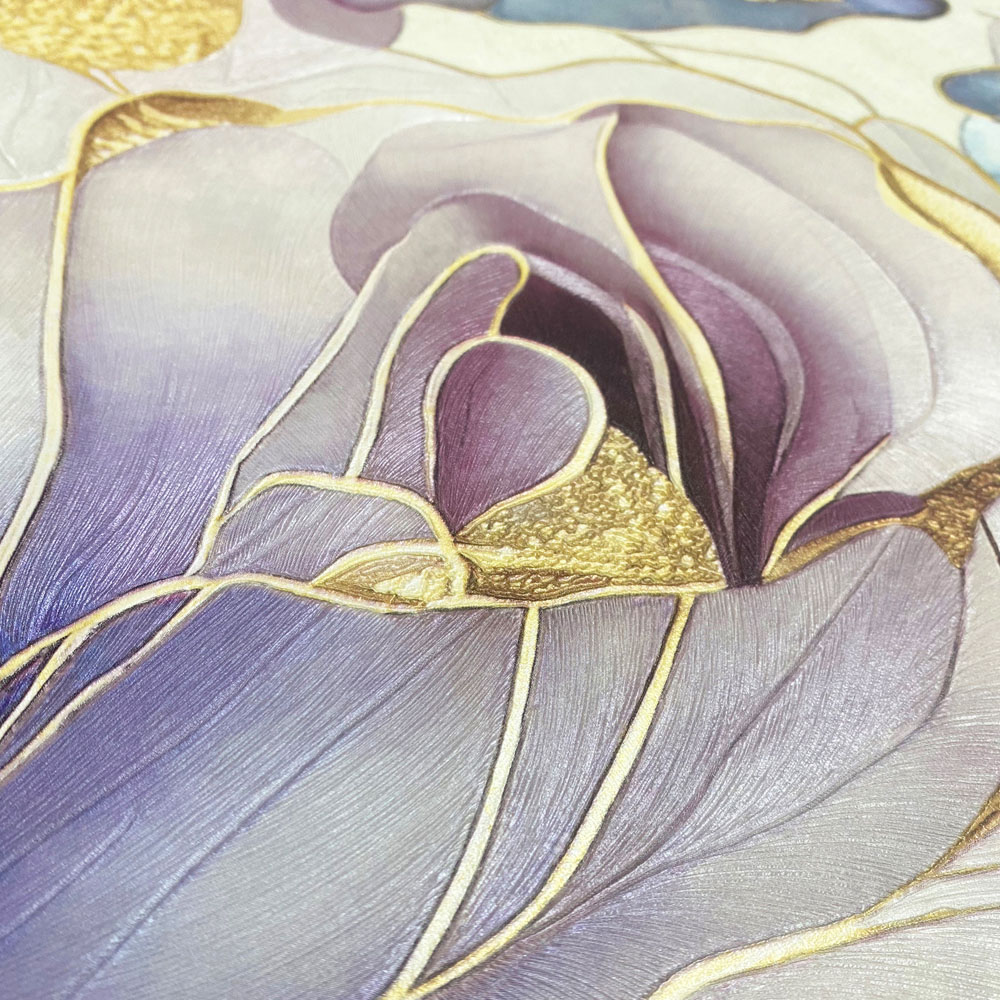 Muriva Renata Floral Multicolour Wallpaper Image 2