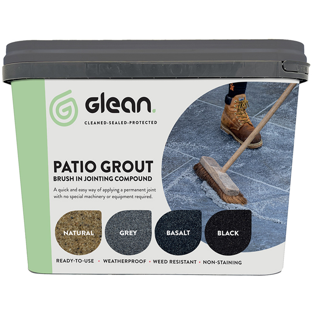 Glean Patio Grout Basalt Jointing Compound 15kg Image 1