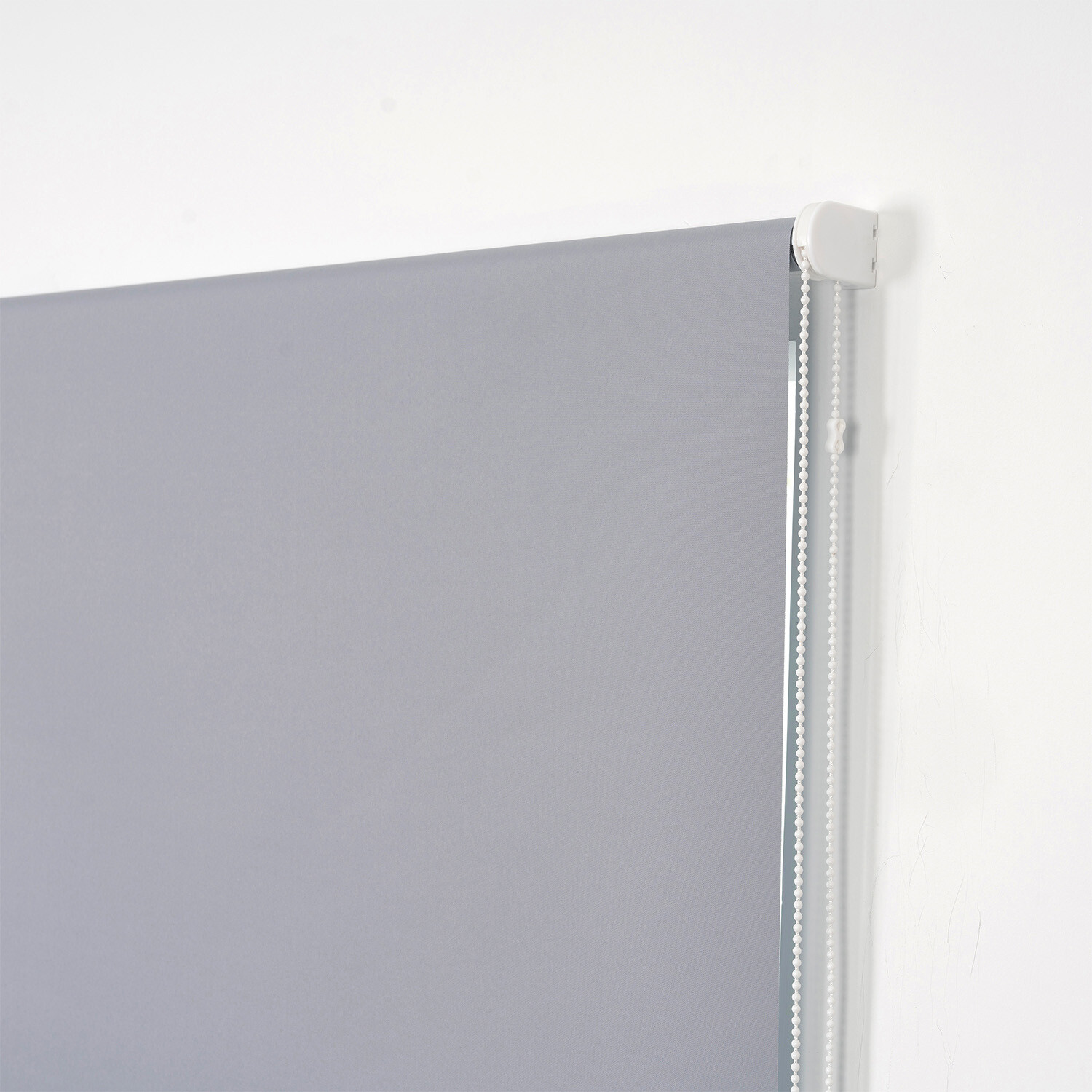 Divante Plain Blackout Roller Blind - Cloud Grey / 180cm Image 4