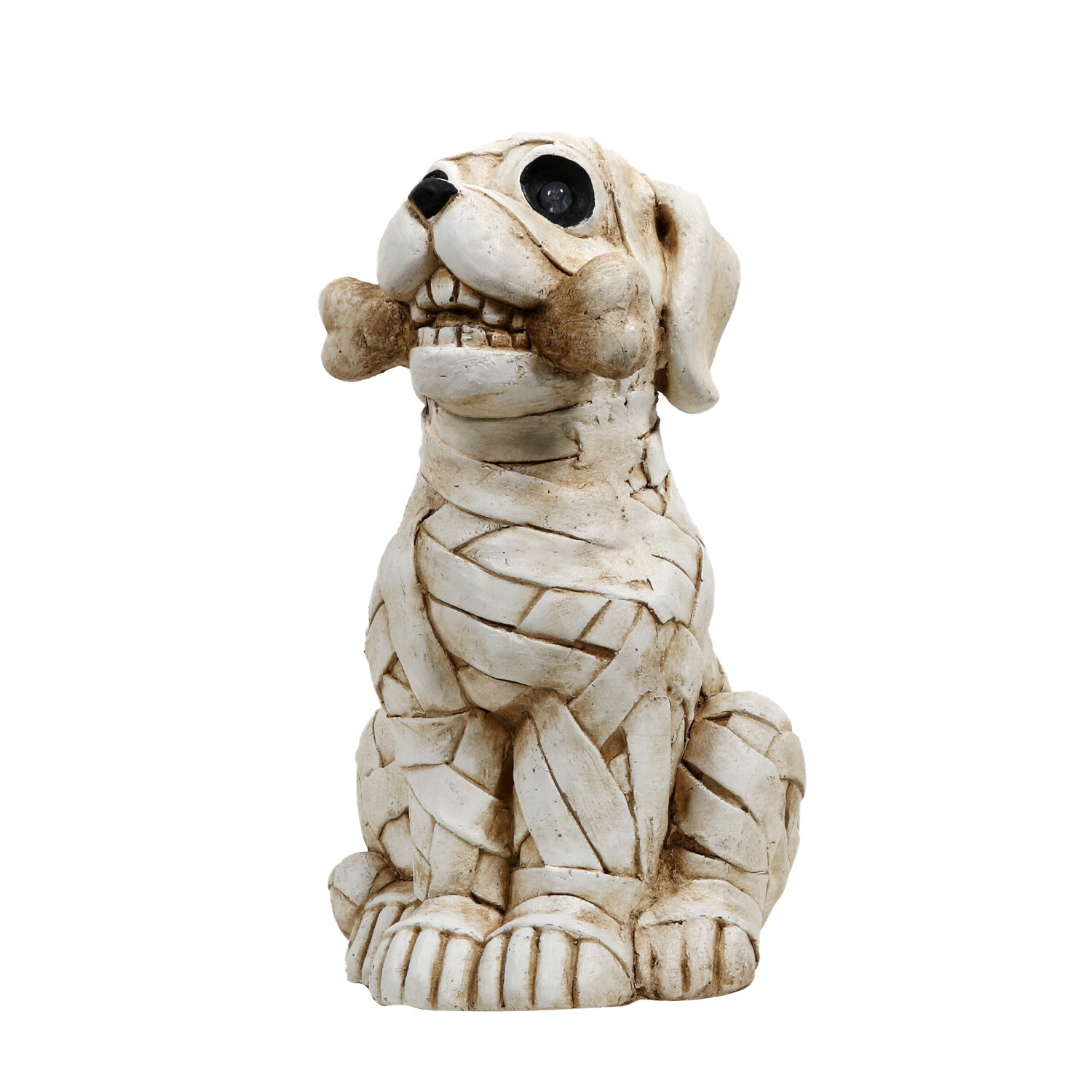 Halloween LED Mummy Dog - White Image 2