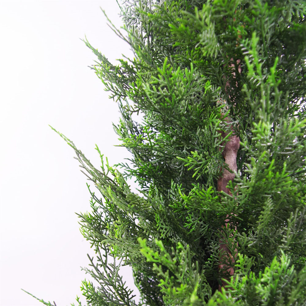 Botanik Cypress Cedar Topiary Artificial Tree in Pot 4ft Image 4