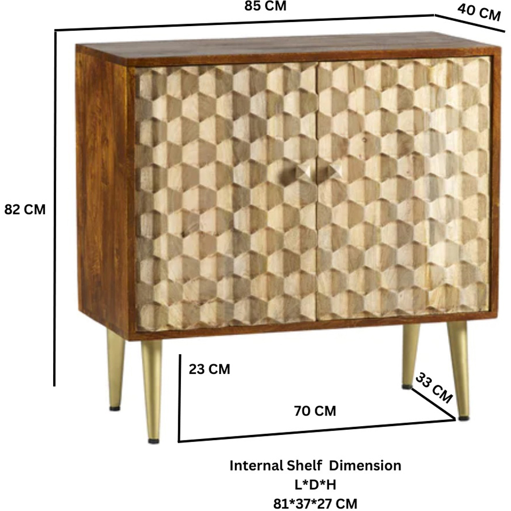 Brooklyn Cotati 2 Door Medium Sideboard Image 7