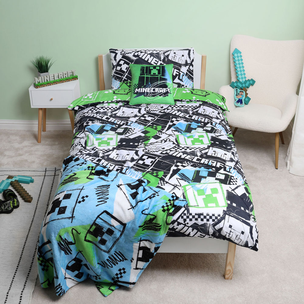 Minecraft Print Duvet Set Image 5