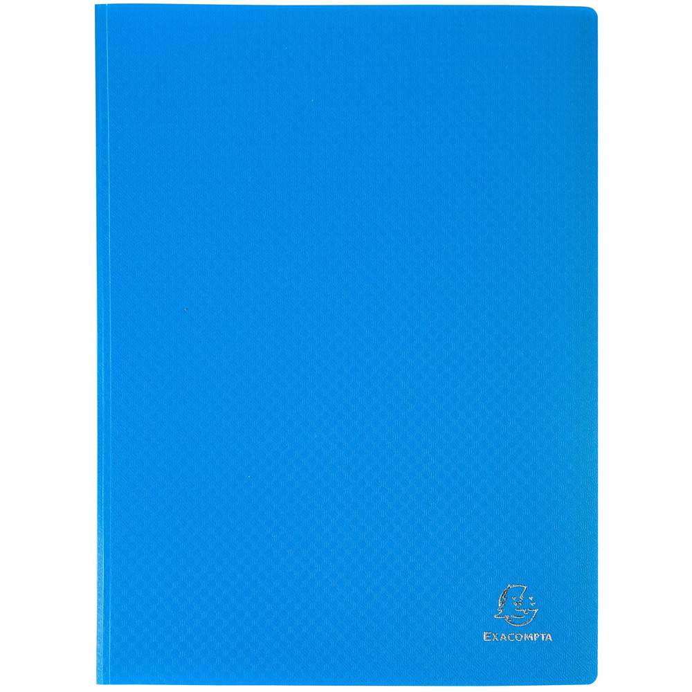 Exacompta A4 80 Pocket Light Blue Display Book 8 Pack Image 1