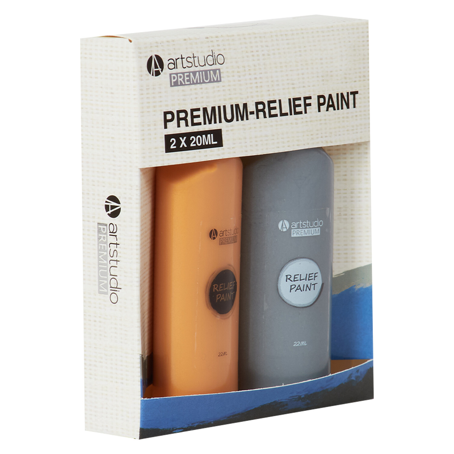 Pack of 2 Premium Relief Paints Image 2
