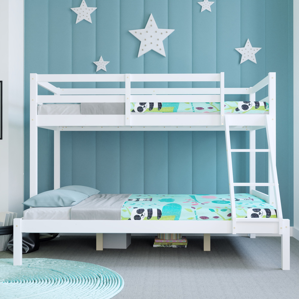 Vida Designs Sydney Triple Sleeper White Bunk Bed Image 6