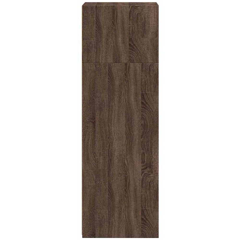 vidaXL 4 Shelf Brown Oak Highboard Image 5