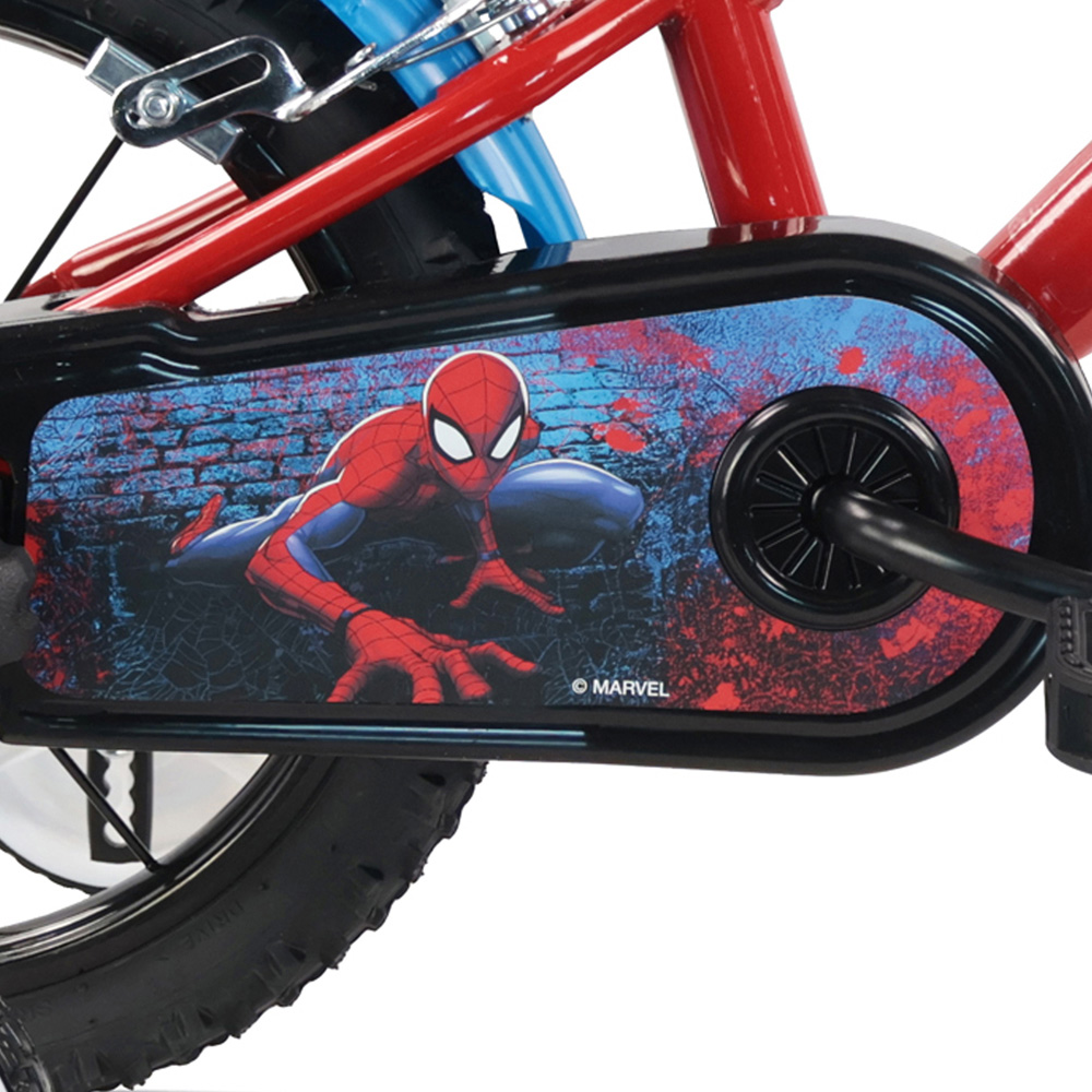 Denver Marvel Spider-Man 14 inch Kids Bicycle with Stabilisers Image 5