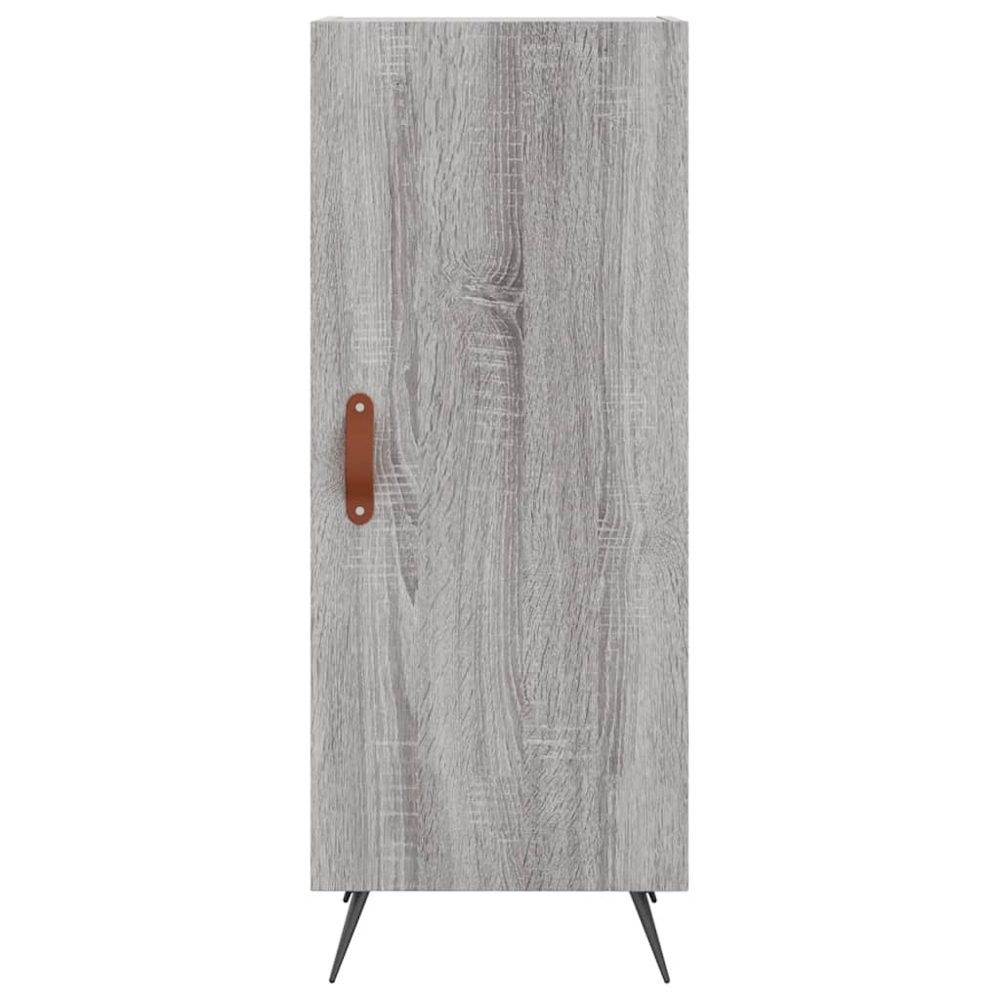 vidaXL 2 Door Grey Sonoma Highboard Image 8