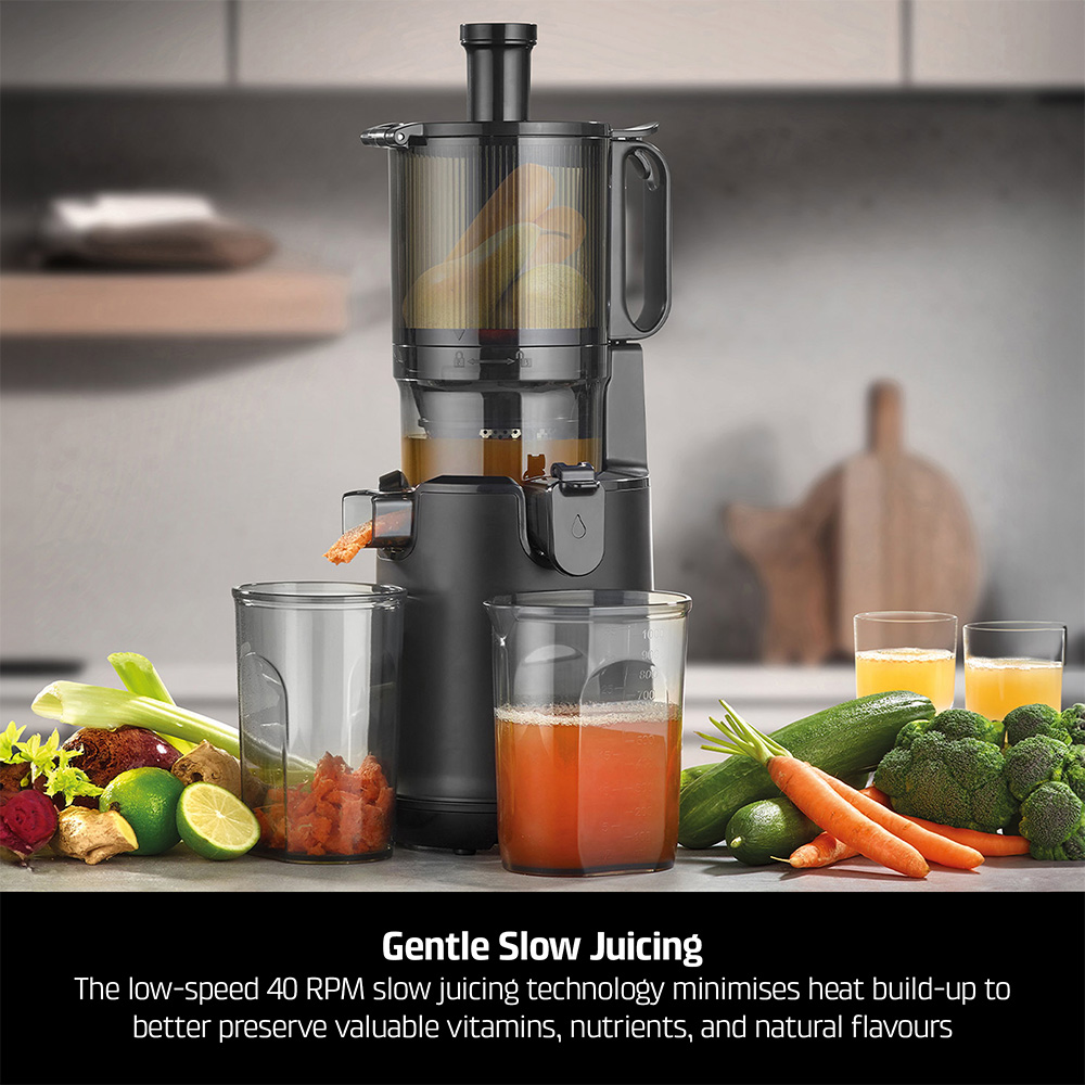CASO Design JuiceFit Pro 3511 Black Slow Juicer Image 2