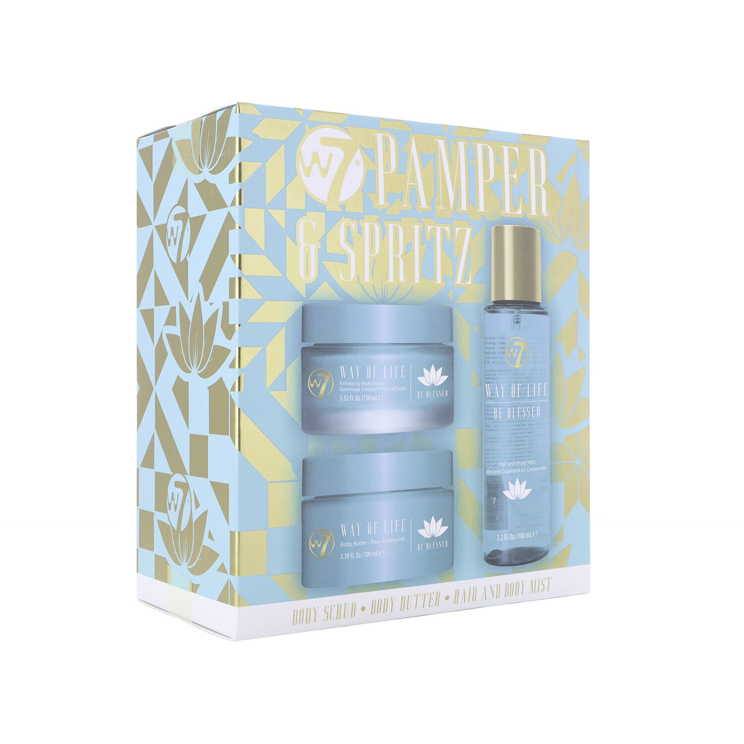 W7 Pamper and Spritz Gift Set Image 2