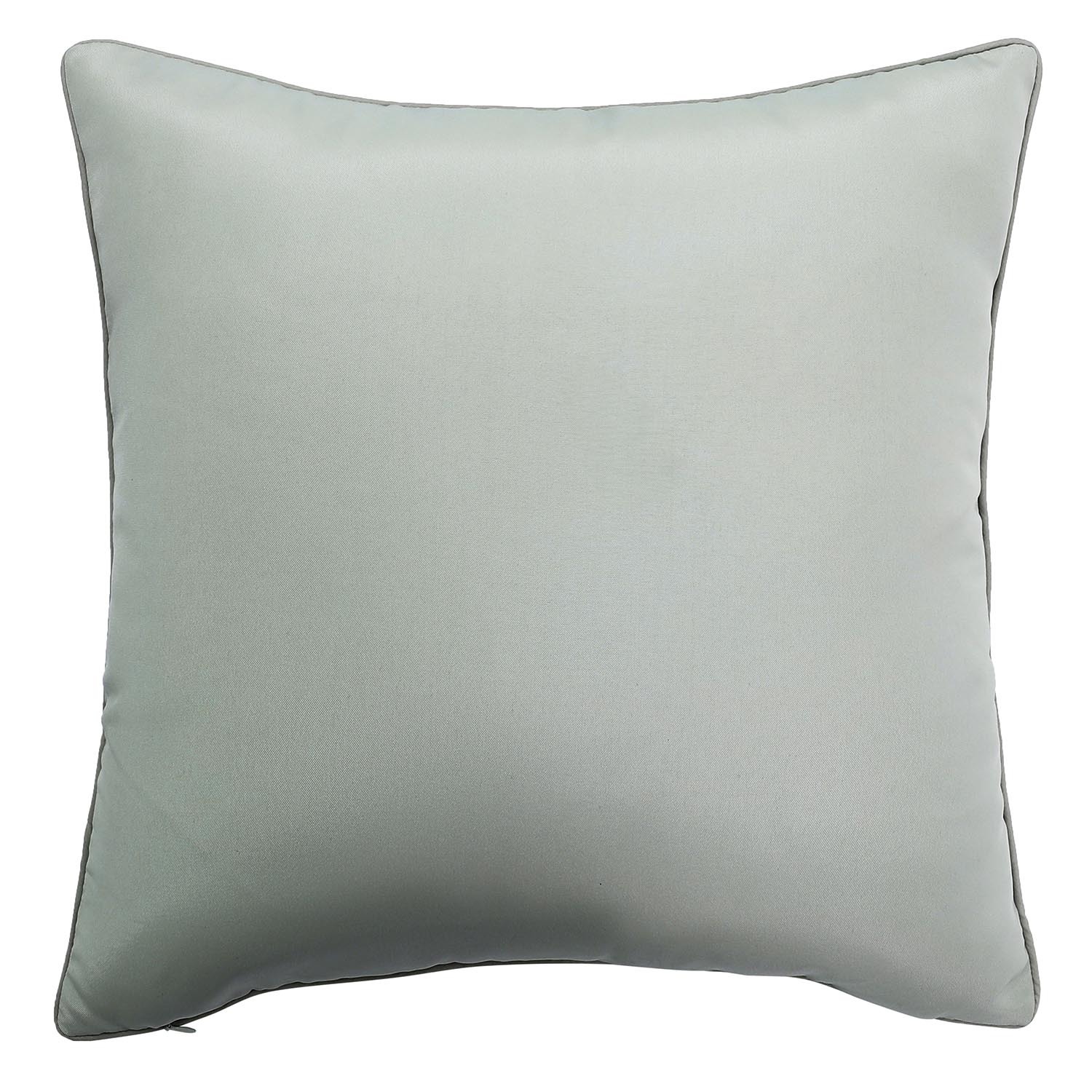 Gingham Outdoor Cushion Image 3