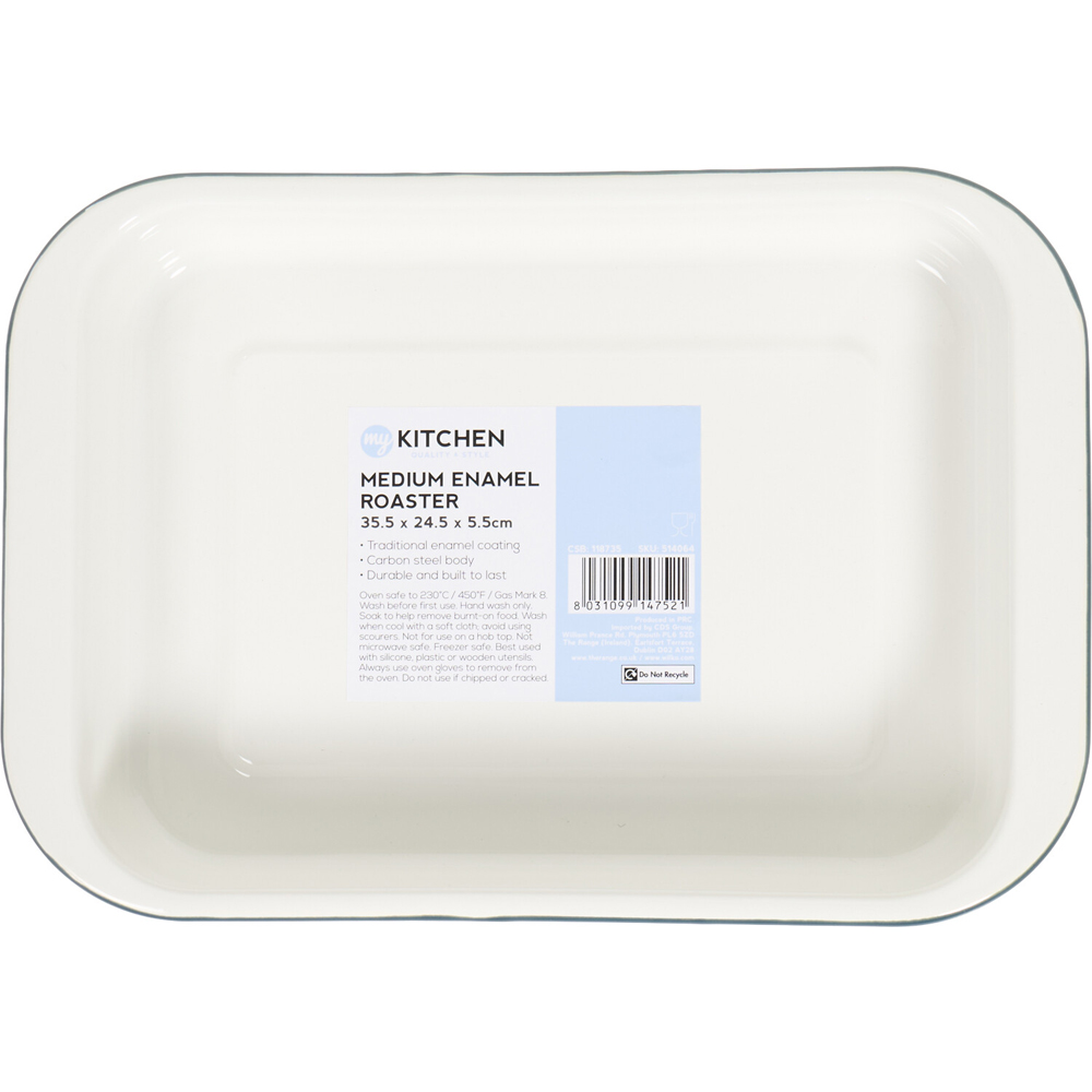 My Kitchen Enamel Coated Roaster Medium Image 4