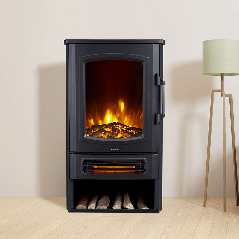 Neo Electric Heater Flame and Log Store 2000W Image 6