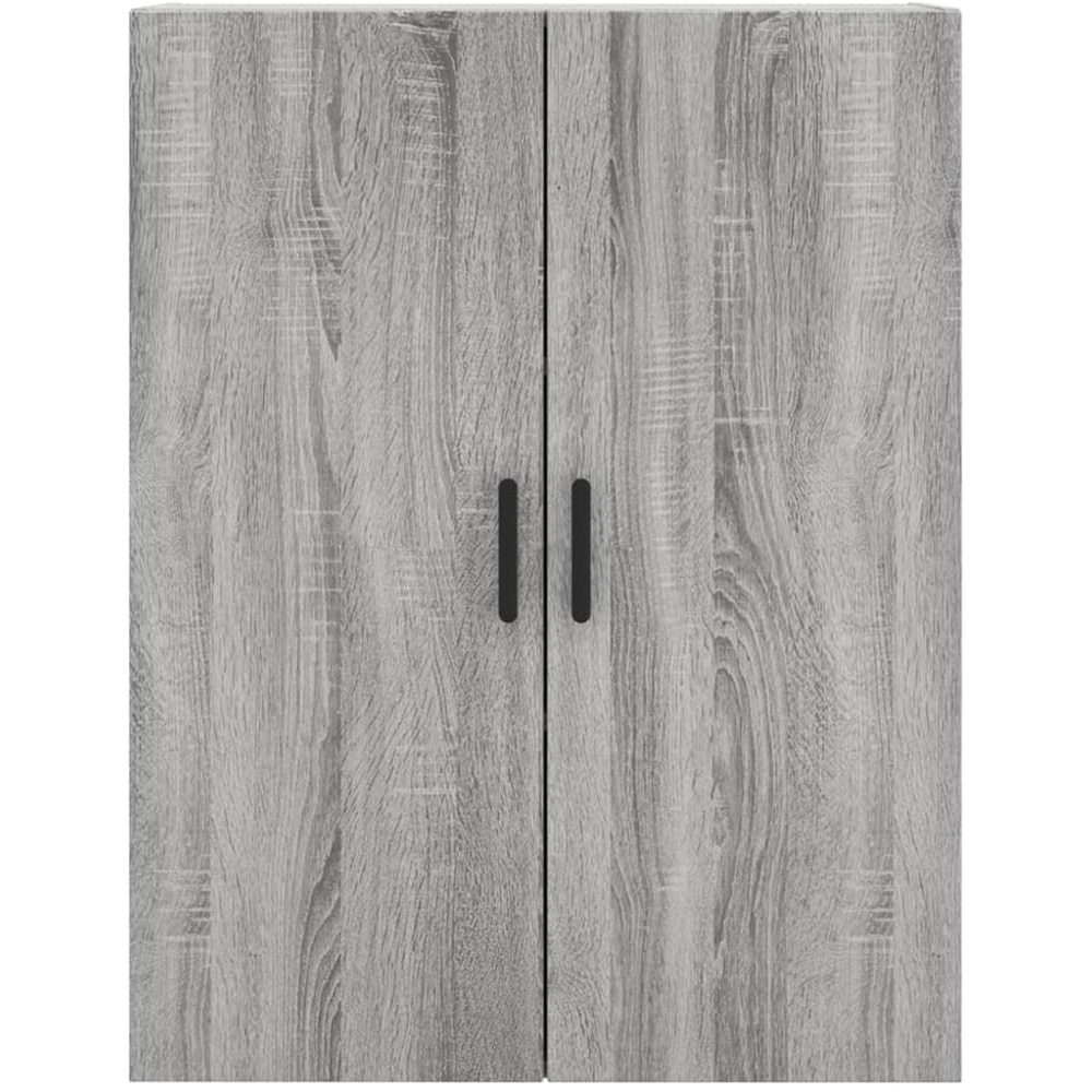 vidaXL 4 Door 2 Drawer Grey Sonoma Highboard Image 6