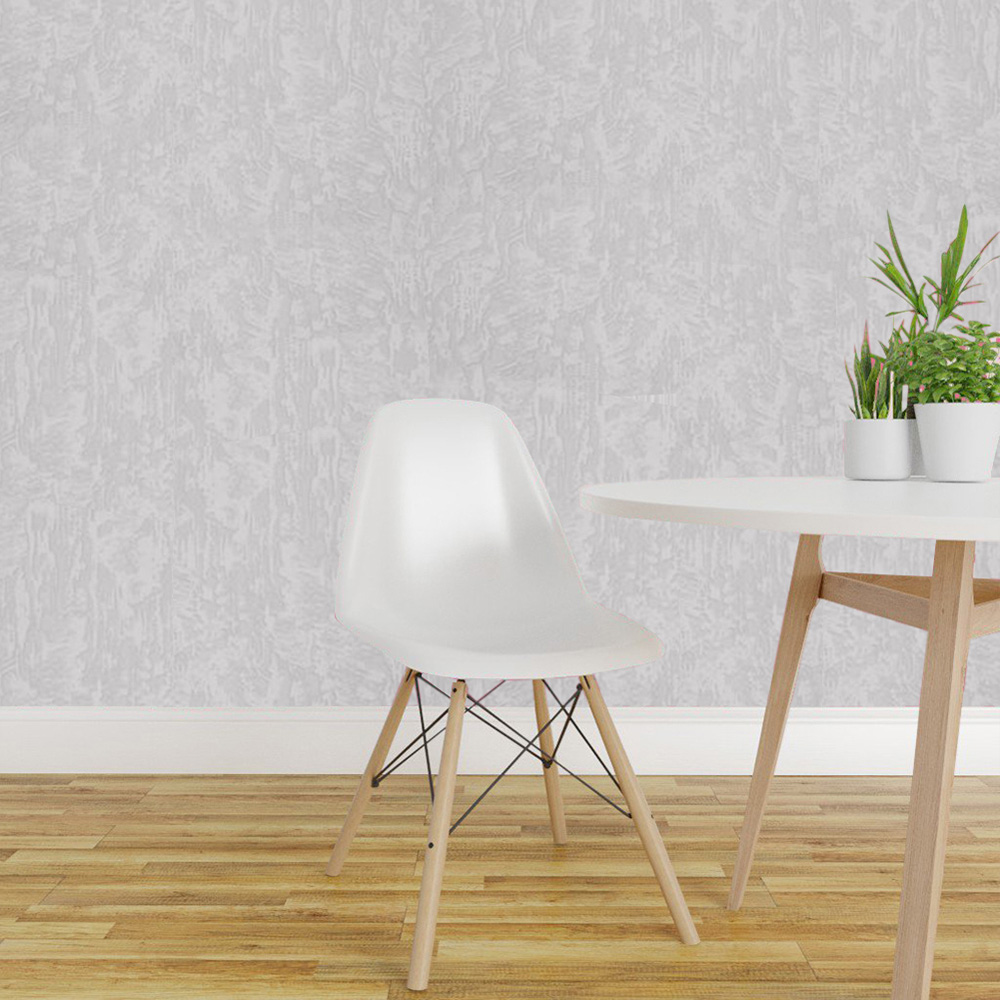 Living and Home Non Woven Grey Wallpaper Image 3