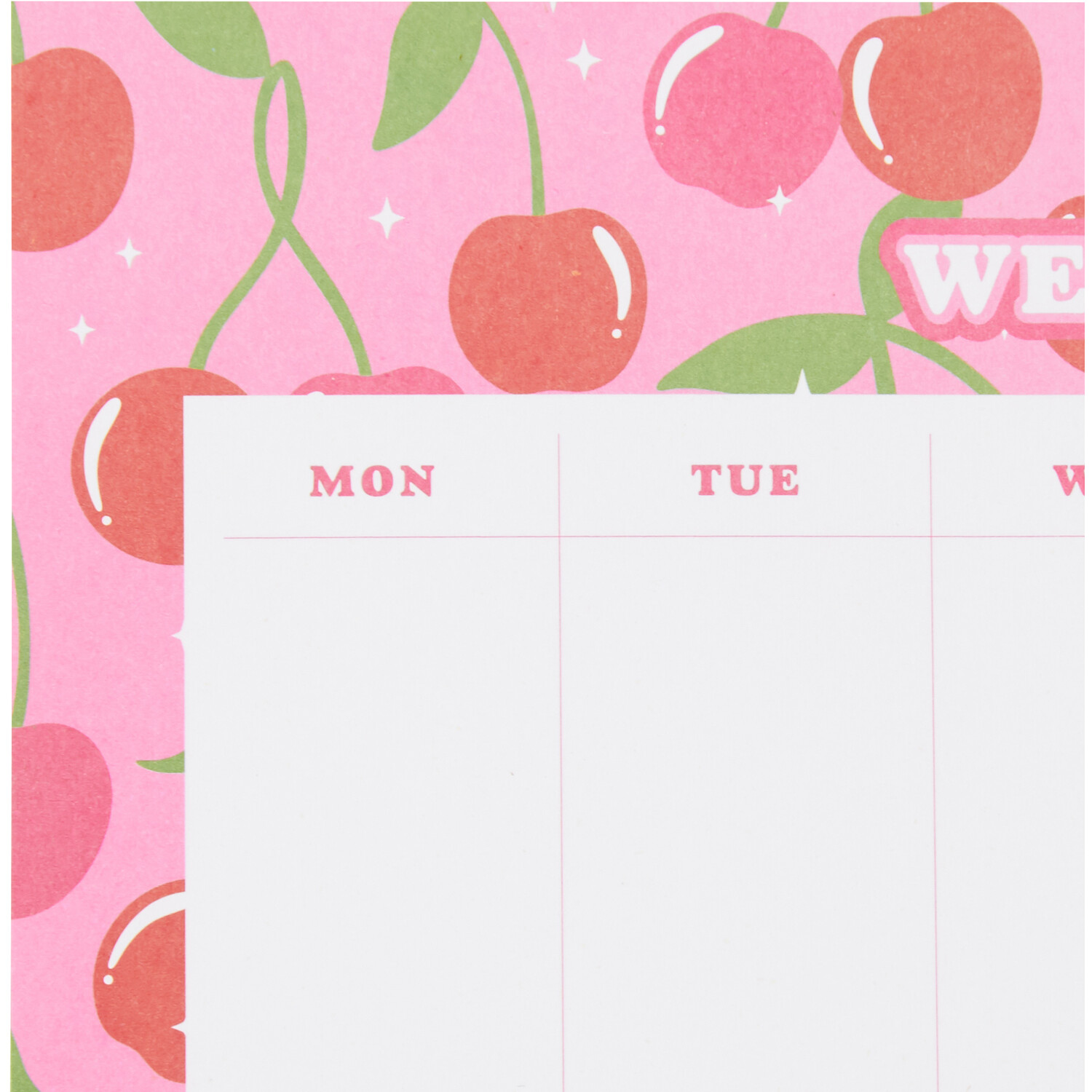 Cherry Weekly Planner - Pink Image 2