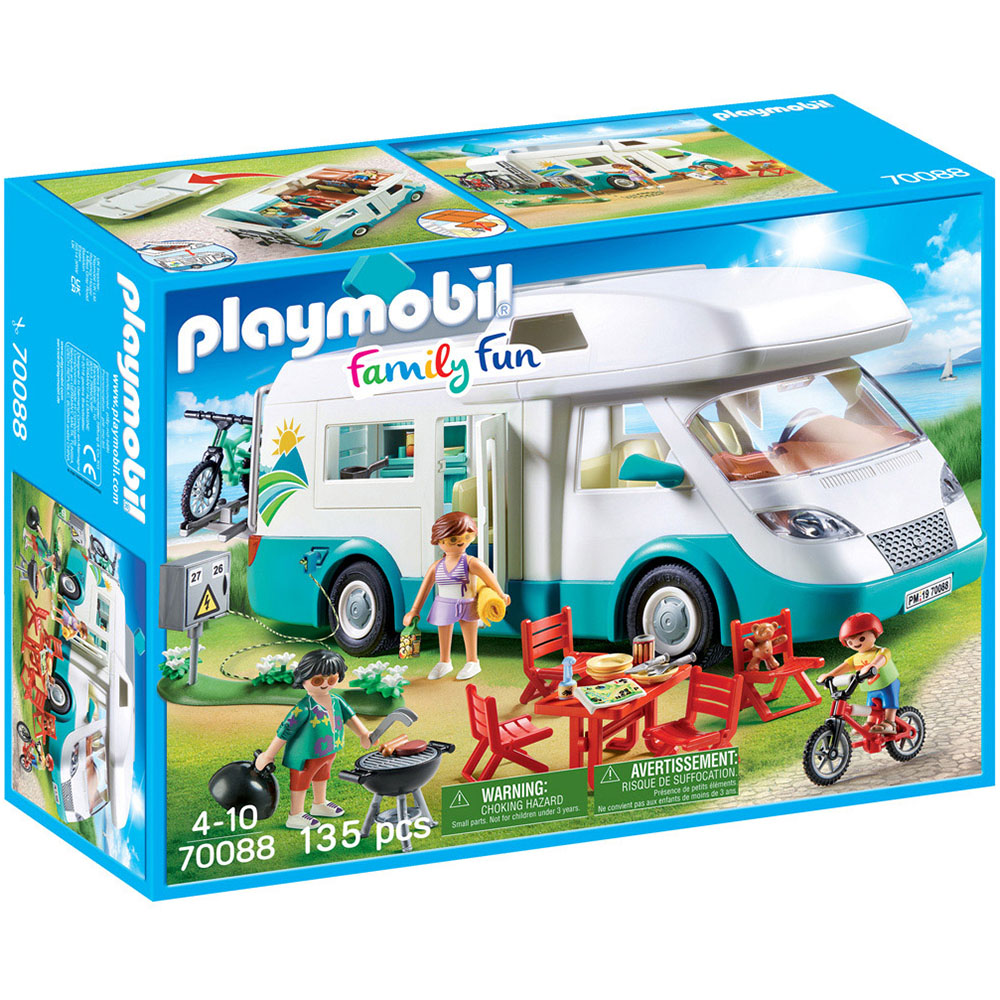 Playmobil Family Camper Playset 135 Piece Image 1
