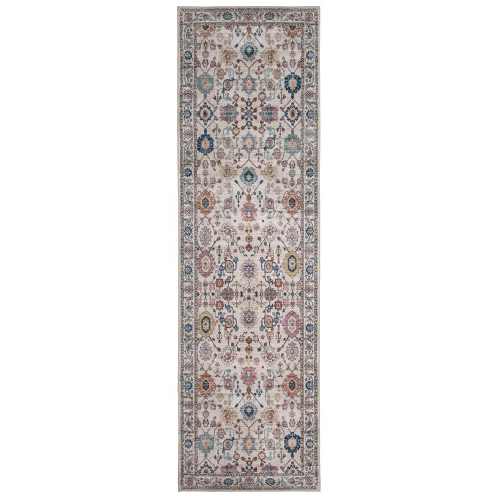 Homemaker Roma Ivory Heritage Inspired Traditional Runner 67 x 230cm Image 2