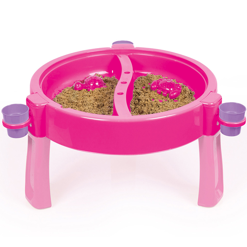 Charles Bentley Pink Multicolour 3 in 1 Activity Table Image 2