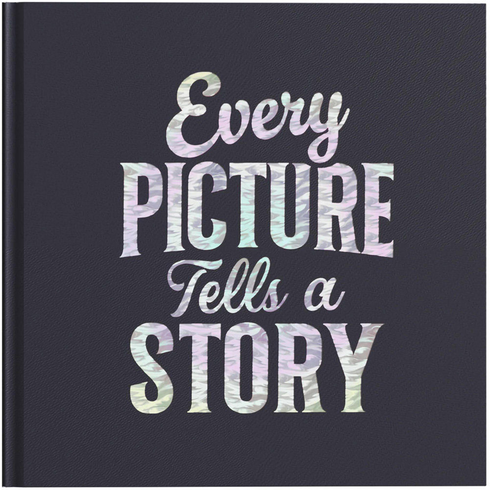 Exacompta Letters Blue Photo Album 30 Sheets 60 Photos Image 2