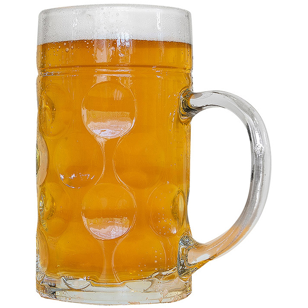 #winning Clear Giant Beer Stein 1L Image 1