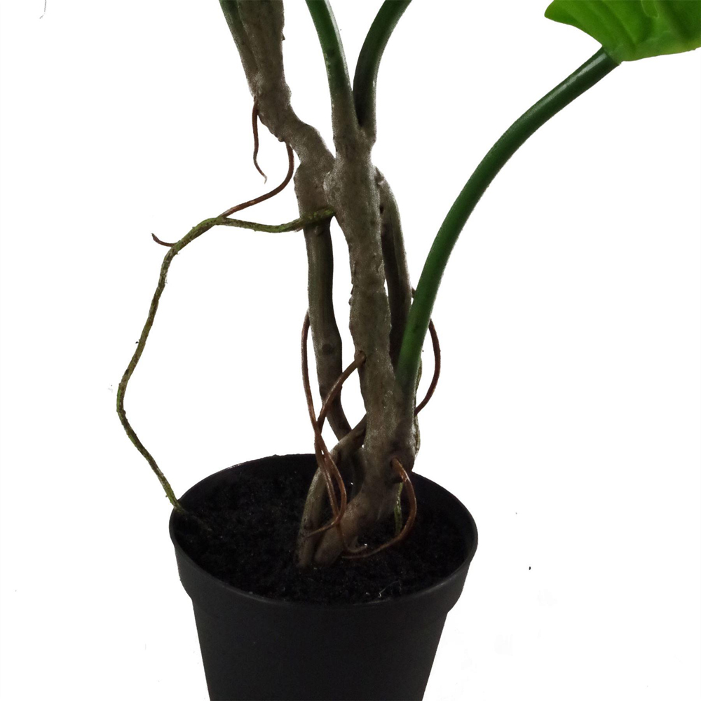 Leaf Twisted Monstera Stem Artificial Plant Pot 65cm Image 2