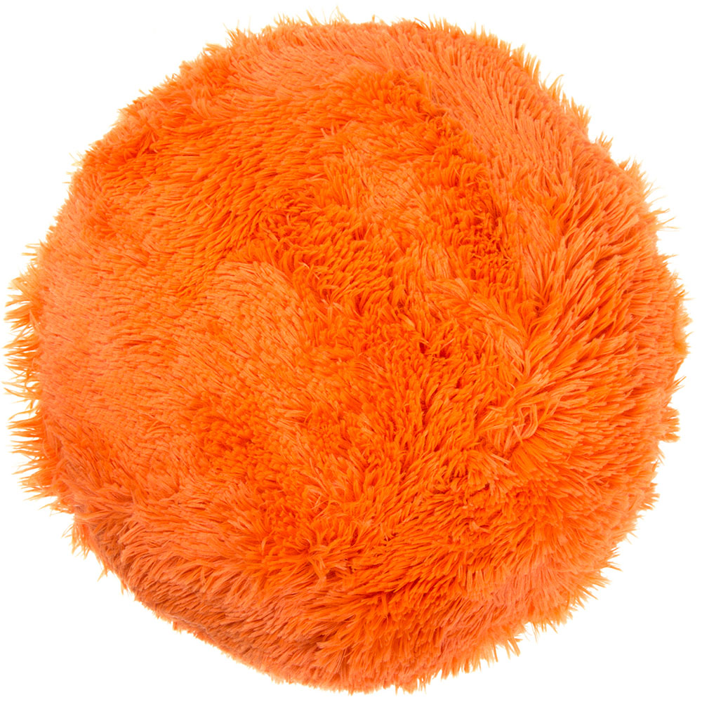 My Home Orange Round Plush Bear Cushion Image