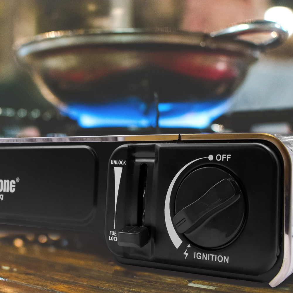 Milestone Camping Full Safety Standard Certified Portable Gas Stove Image 5