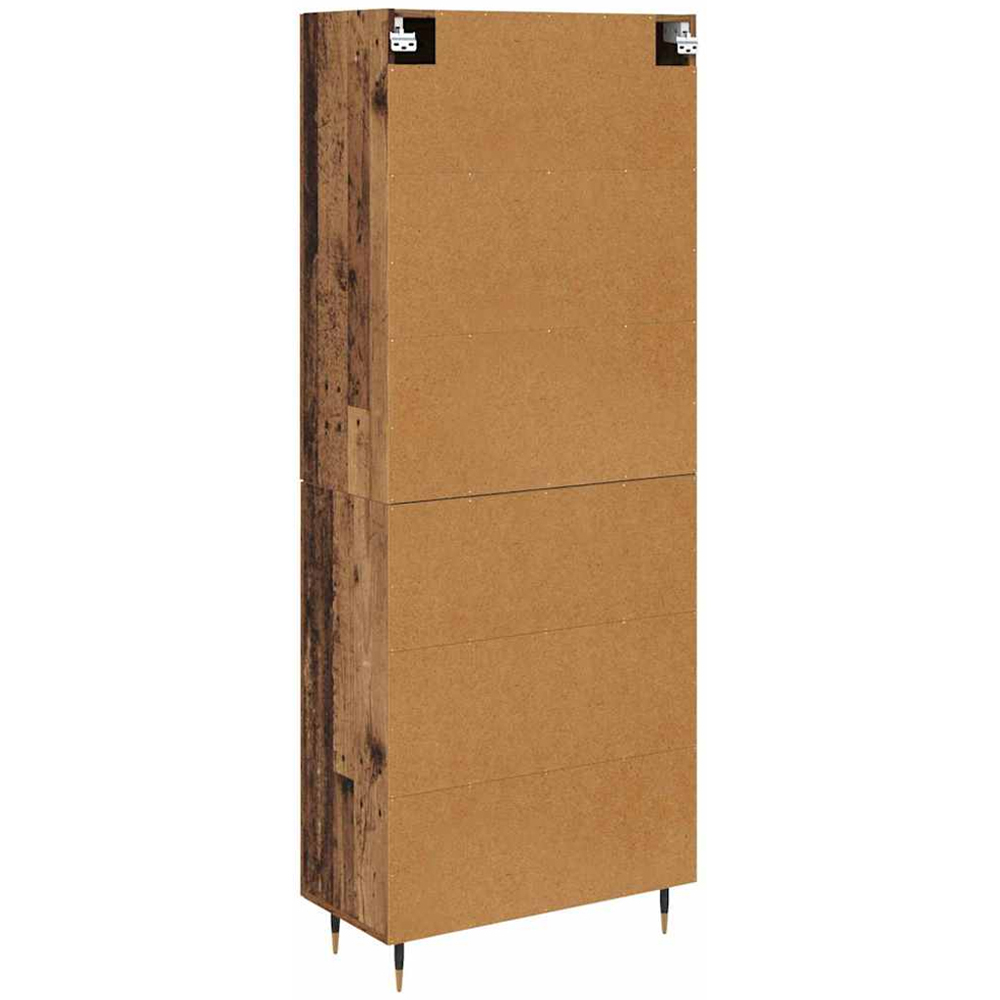 vidaXL 2 Door Old Wood Highboard Image 9