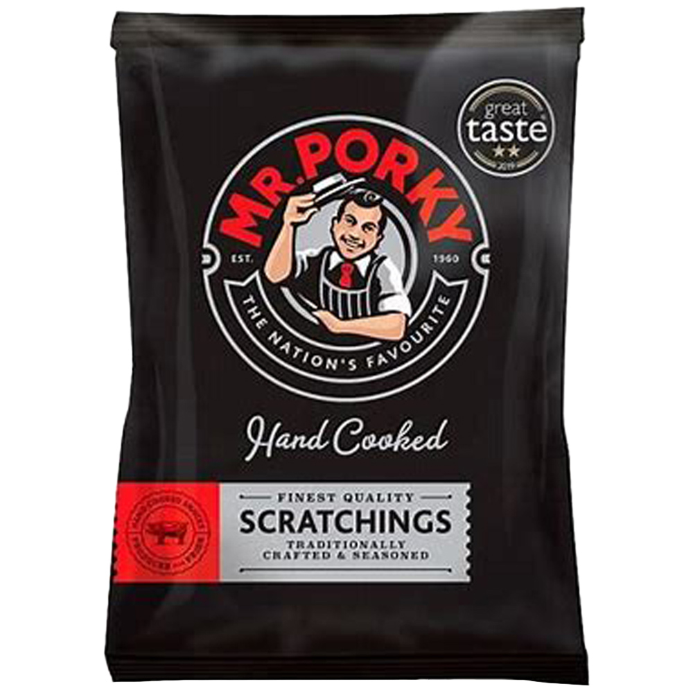 Mr.Porky Handcooked Pork Scratchings 40g Image