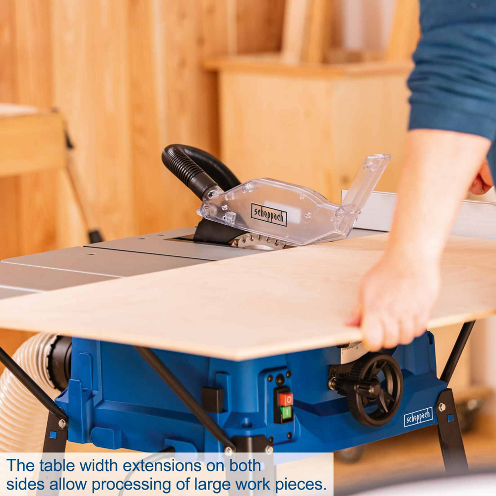 Scheppach HS100S 10 inch Circular Saw Blade Table Saw 2000W Image 6
