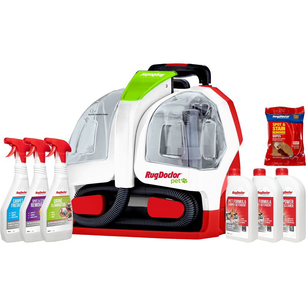 Rug Doctor Pet Portable Spot Cleaner Odour Remover Bundle Image 1
