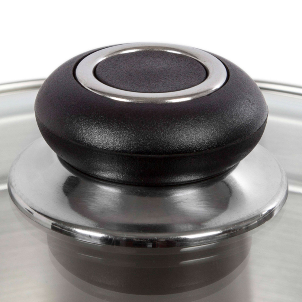 Morphy Richards 3 Piece Stainless Steel Pan Set Wilko