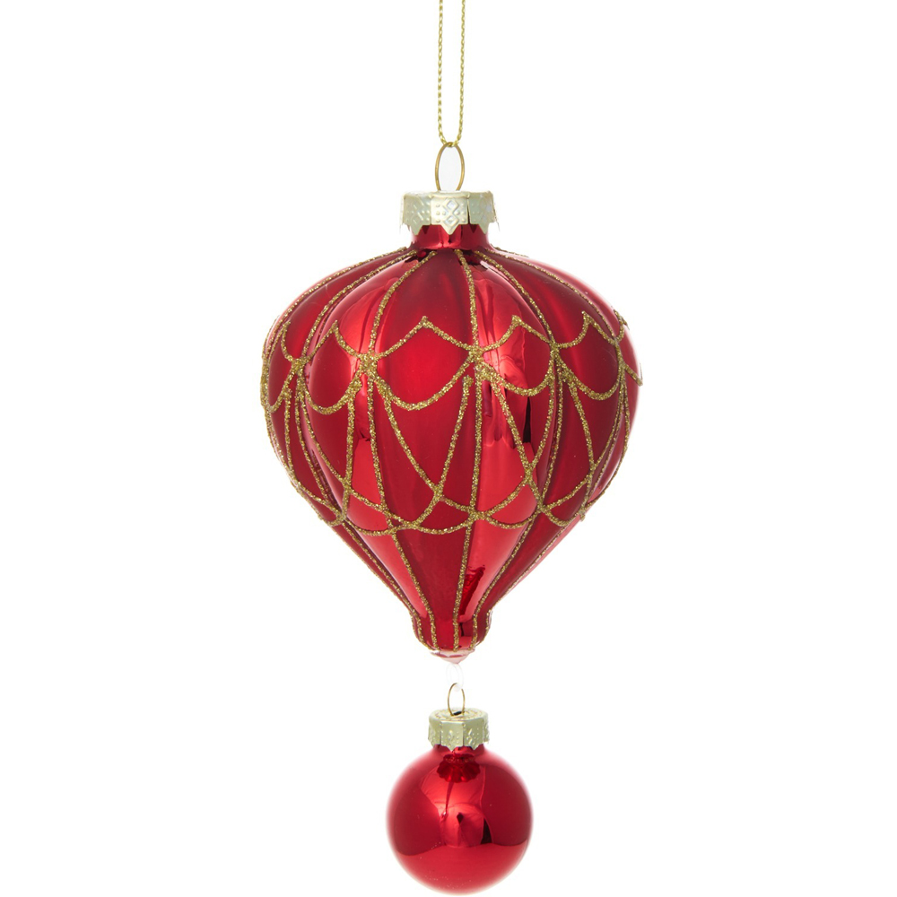 Hot Air Balloon Decoration Red Image 1