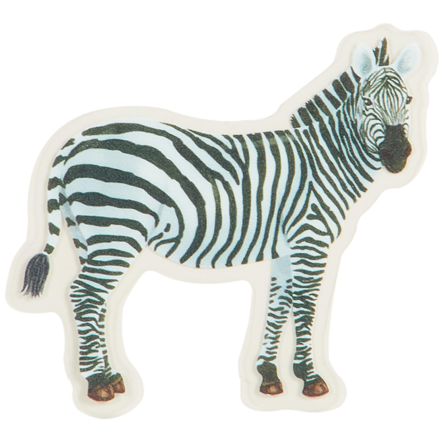 Pack of 18 Transparent Stickers - Multicolour / Wild Animals Image 5