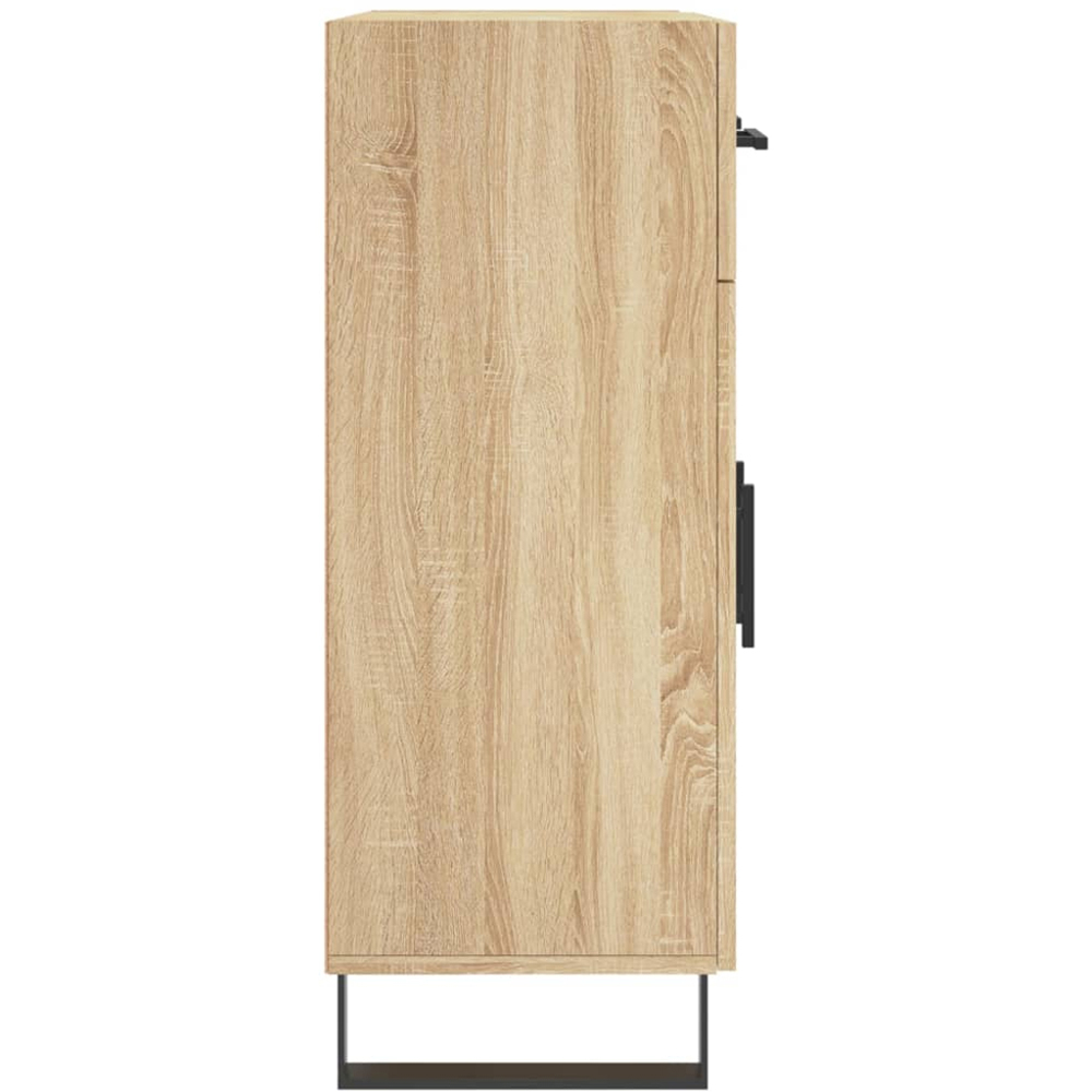 vidaXL 2 Door 2 Drawer Sonoma Oak Sideboard Image 7