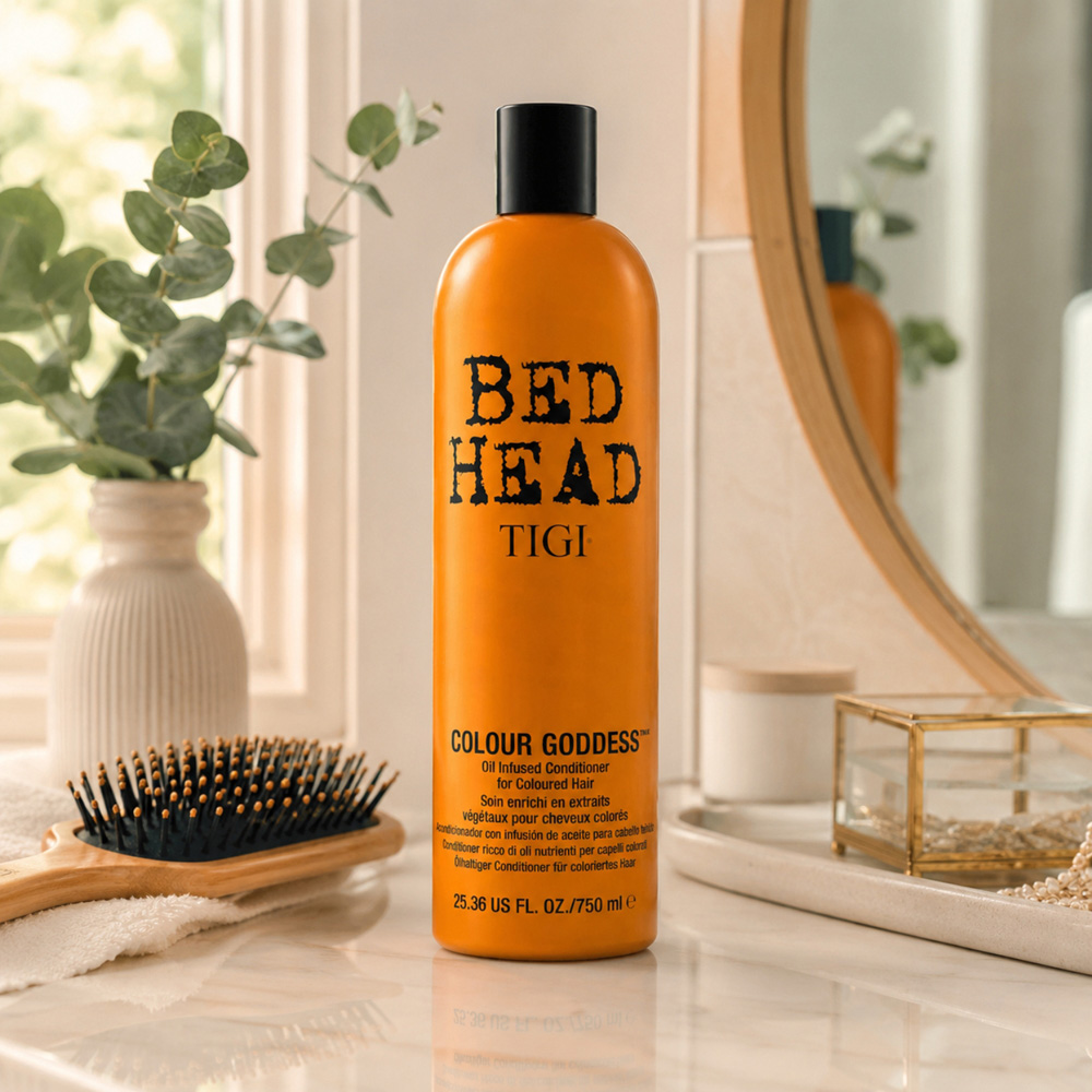 TIGI Bed Head Colour Goddess Conditioner Oil Infused for Coloured Hair 750ml Image 2