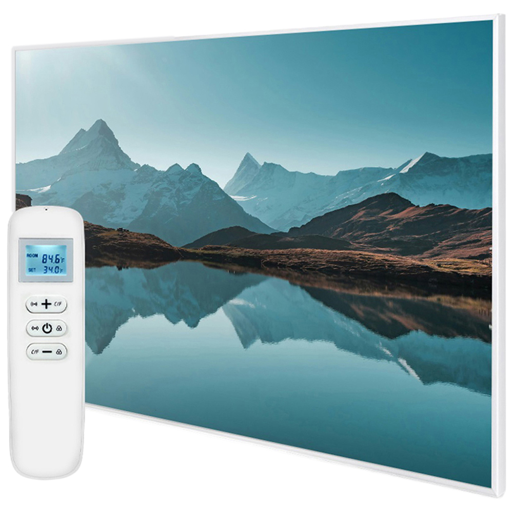Mirrorstone Nexus Vista Picture Wi-Fi Infrared Heating Panel 1200W 995 x 1195mm  Image 1