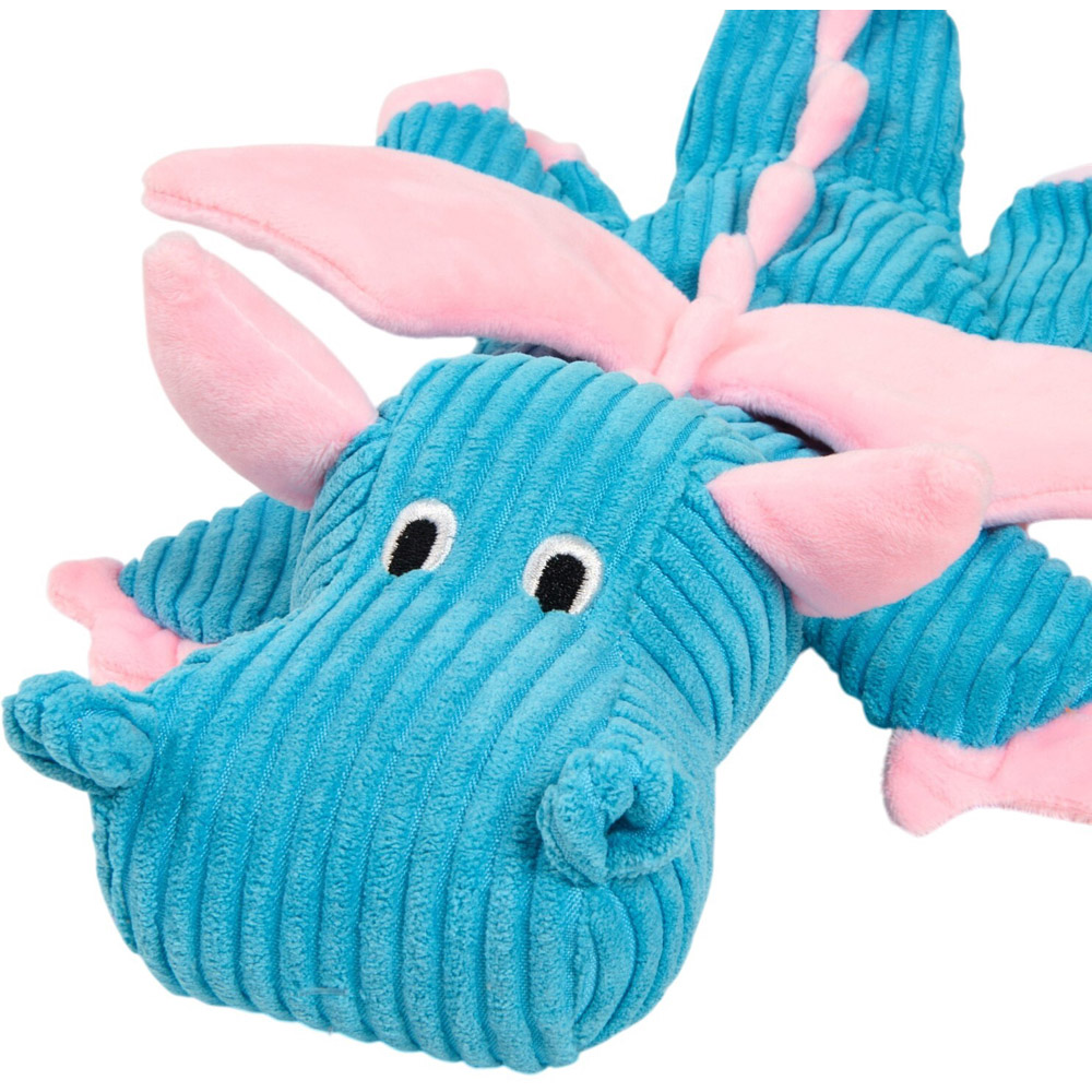 Unstuffed Multi Texture Dragon Pet Toy Image 7