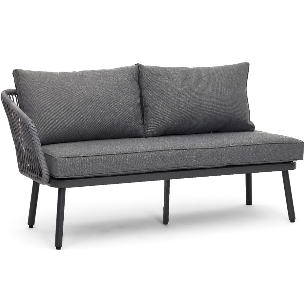 Home Detail Capri 8 Seater Grey Wicker Sofa Set Image 5