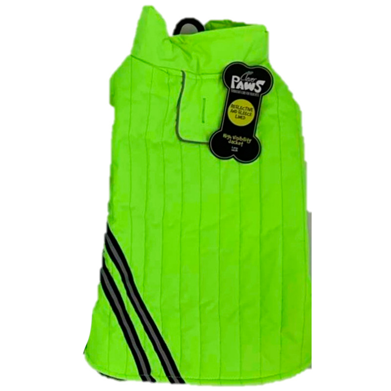 Quilted High Visibility Pet Jacket - 20cm Image